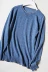2017 mới của Nhật Bản phong cách cao cấp cashmere áo len nam cổ tròn tinh khiết cashmere áo thun quăn áo len hit màu áo len mỏng