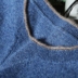 2017 mới của Nhật Bản phong cách cao cấp cashmere áo len nam cổ tròn tinh khiết cashmere áo thun quăn áo len hit màu áo len mỏng Áo len Cashmere