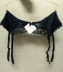Vớ vớ phụ kiện đen ren garter ladies trở lại ba ngực có thể điều chỉnh sexy garter