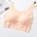 Áo ngực vô hình Nhật Bản chạm đáy cô gái chống sáng không có vòng thép tập hợp ống trên đỉnh bọc ngực đồ lót ngủ - Ống Ống