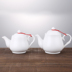 Khách sạn nhà hàng khách sạn gốm ấm trà công suất lớn trà trắng tinh khiết trà ấm đun nước kích thước lọc Trà sứ