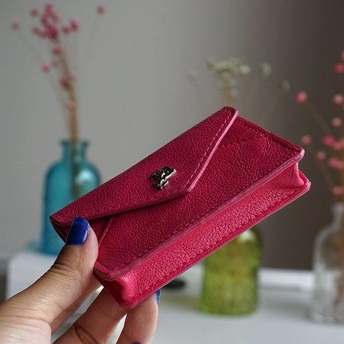 Ретро красная портативная косметичка, картхолдер, кошелек, коробка, упаковка, подарок на день рождения