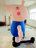 Надувной свиньи Peki Qi модель Peki George Page Qi модель модели моделирования аниме аниме ходячий мультфильм