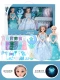 Qi Ni Ba mô phỏng siêu món quà tinh tế váy xinh xắn cô gái công chúa búp bê playsets trẻ hơn số