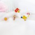 Cô gái yếu tố thứ hai Nhật Bản Phim hoạt hình ngọt ngào đa dạng Sakura Trẻ em vui nhộn Mini Sakura Star Stick chung nhẫn nhẫn vàng tây Nhẫn