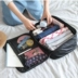 Hàn quốc du lịch lưu trữ túi du lịch hành lý quần áo hoàn thiện túi quần áo lưu trữ túi xách tay có thể được thiết lập xe đẩy túi Vali du lịch