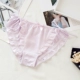 Nhật Bản dễ thương quần lót ren nữ sữa lụa dây đeo phong cách cung cô gái béo bên trong mềm cô gái nấm tam giác - Cặp đôi