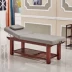 Thép không gỉ làm đẹp giường massage móng cửa hàng lưu trữ rắn gỗ massage giường Ai Wei salon làm đẹp đồ nội thất massage khung thép