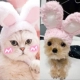 Маленький белый кролик+маленький розовый кролик