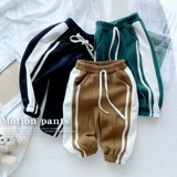 Детские осенние спортивные штаны для мальчиков для отдыха, 2023, свободный крой, в корейском стиле