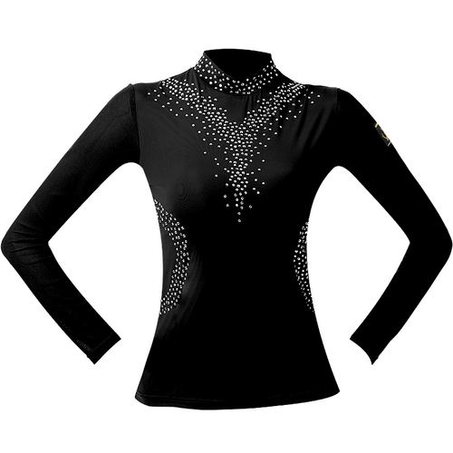 Guoguo Jiteba Dance Soirt New Style Set Dlyleaded Diamond Gold Velvet Square Costum