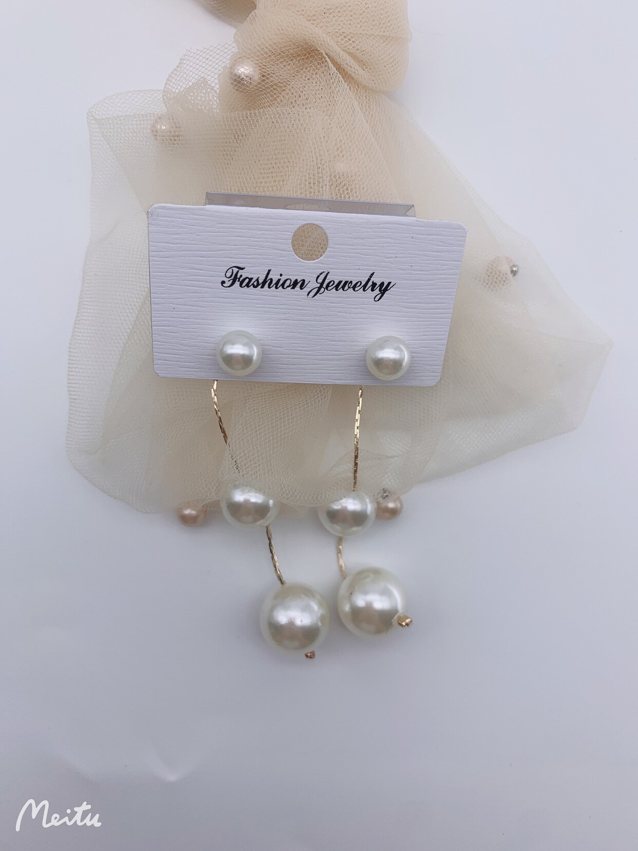 珍珠耳钉20细节图