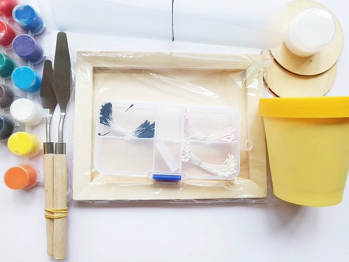 Трехмерный цифровой декор для гостиной ручной работы, набор материалов, скребок, в 3d формате, «сделай сам», семейный стиль