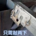 Kim loại khóa phần cứng phụ kiện đồ nội thất khung thép kết nối khung buộc chặt kết hợp nút mẹ nút vuông sắt - Chốt