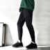 Quần bó sát nhung nữ màu đen cộng mùa thu đông 2018 mới chân quần harem rộng mỏng dày quần thường quần tây baggy Khởi động cắt