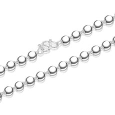 Серебряное ожерелье s990瓒抽摱绾摱鍦嗙彔鎯呬荆椤归摼 鐢峰コ娆句經鐝犲渾鐝犻摼姣涜。閾鹃厤閾炬椂灏氭