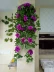 Cửa hàng trang trí điều hòa không khí ống che chắn mô phỏng trong nhà giả hoa mây treo tường cây nho treo tường phòng khách - Hoa nhân tạo / Cây / Trái cây