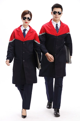 Служба службы обслуживания рабочих сервисов синего пальто для мужчин и женщин, перемещение груза, устойчивый