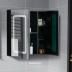 Tủ phòng tắm thông minh Tủ phòng tắm phòng tắm với gương chiếu sáng với lưu trữ, không gian nhôm treo tường tủ gương mẫu tủ gương phòng tắm tu guong phong tam 