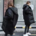Chống mùa giải phóng mặt bằng bông áo khoác nữ phần dài Hàn Quốc phiên bản 2018 mùa đông mới lỏng sinh viên dày bông áo khoác áo khoác dịch vụ bánh mì