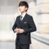 Bộ đồ vest nam ba mảnh phù hợp với Hàn Quốc Slim nhỏ phù hợp với trang phục chuyên nghiệp chú rể trang phục chú rể váy cưới - Suit phù hợp