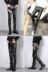 Hàn Quốc phiên bản của mùa xuân mỏng xu hướng của người đàn ông da quần chặt chẽ chân quần chống fan hâm mộ xe máy xe gắn máy quần của nam giới quần thủy triều Quần da