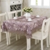 khăn trải bàn vải thêu châu Âu vòng trà khăn trải bàn bảng bảng vải vải ghế bìa đệm phù hợp với ghế mục vụ bộ - Khăn trải bàn