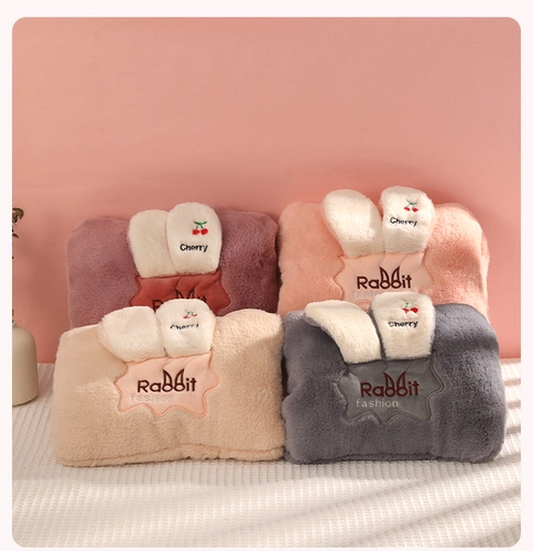 Плюшевая милая взрывобезопасная съёмная емкость для воды, грелка для рук