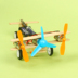 DIY sáng tạo trượt máy bay trẻ em của đồ chơi thí nghiệm trường tiểu học công nghệ sản xuất nhỏ phát minh nguyên liệu handmade 3 Handmade / Creative DIY