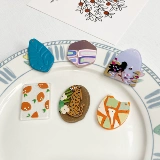 Брендовая акриловая подвеска, аксессуар ручной работы, серьги, аксессуары