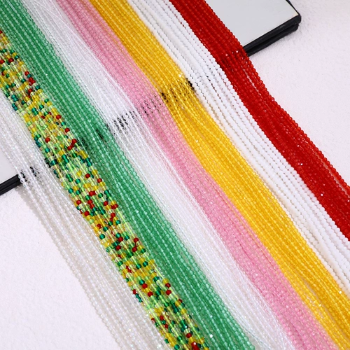 Маленький браслет из бисера, бусины, аксессуар ручной работы, ожерелье, аксессуары, 2мм