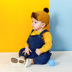 Baby denim quai quần bé trai mùa xuân và mùa thu quần yếm mới mùa thu ấm áp quần bé nước ngoài của phụ nữ - Quần quần áo thể thao trẻ em Quần