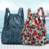 2019 mới in túi chống trộm vai nữ phiên bản Hàn Quốc của túi vải mẹ nylon Oxford vải du lịch ba lô thủy triều - Ba lô balo nam đi học Ba lô