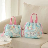 Японская милая мультяшная сумка для ланча, на шнурках