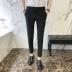 Mùa hè phần mỏng quần âu Hàn Quốc phiên bản của xu hướng quần thanh niên chân quần người đàn ông hoang dã của quần đẹp trai quần Mỏng