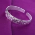 Thời trang new 925 bạc đầy sao bracelet bracelet giả bạc xe hoa đầy sao push-pull bracelet bracelet ZGXFU5AD vòng đá Vòng đeo tay Cuff