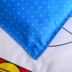 Phim hoạt hình mèo máy 哆 một chiếc giường mơ ước bốn mảnh màu xanh ký túc xá sinh viên mèo ba mảnh đơn bộ chăn gối Bộ đồ giường bốn mảnh
