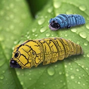 Mô phỏng điều khiển từ xa côn trùng động vật nhỏ mô hình sáng tạo gửi món quà của trẻ em đồ chơi mới lạ thông minh toàn bộ con sâu bướm