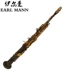 Elman Earl Mann Nhạc cụ Nâng cao chuyên nghiệp Treble Drop B Matte Black Nickel Gold Key Saxophone - Nhạc cụ phương Tây