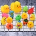 Bé tắm đồ chơi nhỏ màu vàng vịt keo mềm pinch được gọi là tắm em bé đồ chơi trẻ em hồ bơi đồ chơi nước