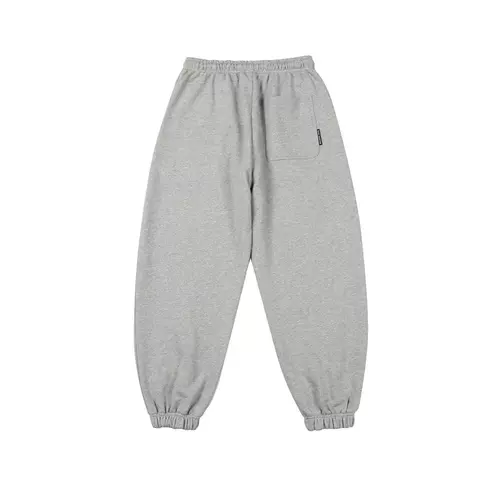 Дэнниндзи весенний прилив бренд ретро Хай -стрит Универсальный чистый цвет силуэт 500G Тяжелые ватные шерстяные брюки Человек