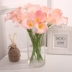 Mô phỏng pu calla lily 10 bó hoa giả hoa nhựa phòng khách nhà bàn trang trí trang trí - Trang trí nội thất kệ tủ trang trí phòng khách Trang trí nội thất