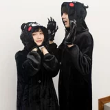 Японский мультяшный костюм для влюбленных, xэллоуин, косплей