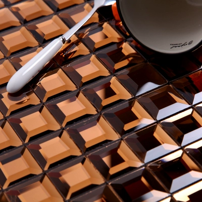 Хрустальная стеклянная мозаичная плитка зеркало телевизионное телевидение Фоновая стена стена наклейка кухонная крыльца