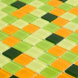 Хрустальная стеклянная мозаика Фоновая стена туалет бассейн бассейн бар кухонный столб