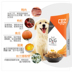 Pet Beizhi thức ăn cho chó giá đầy đủ chó con lòng đỏ trứng sữa lòng đỏ VIP taidijinmao chó loại chung 1,5kg - Chó Staples thức ăn cho chó con 1 tháng tuổi Chó Staples