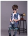 Trẻ em denim vest boy 2018 mới 4 mùa xuân và mùa thu mô hình 5 Hàn Quốc phiên bản 6 vest cậu bé mùa xuân 2-7 tuổi vest áo phao trẻ em Áo ghi lê