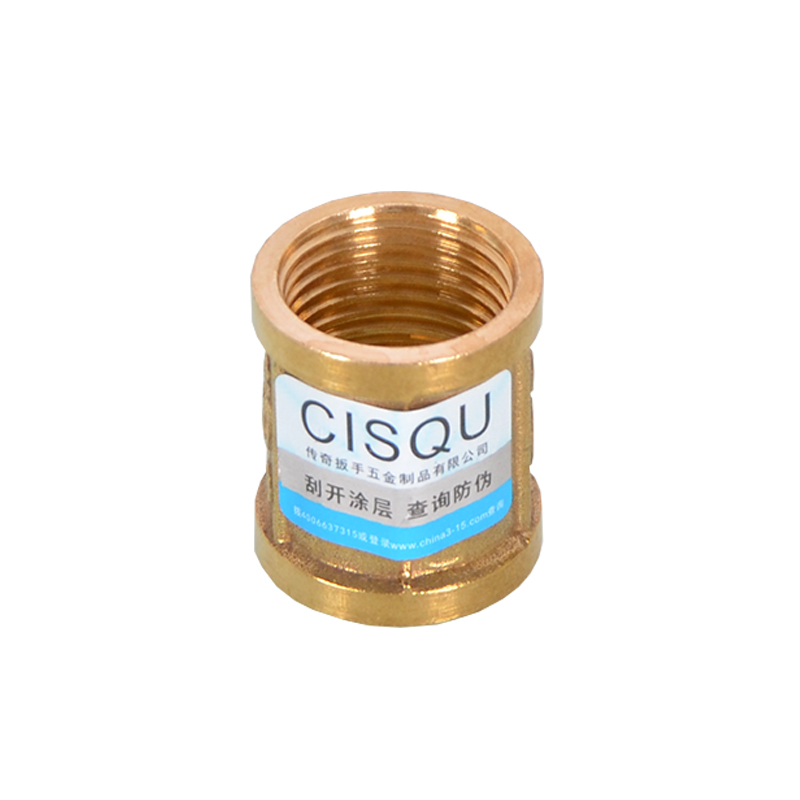 All copper inner wire direct double inner wire flexible connection pipe ancient copper joint 6/4 minutes 1 inch inner connection pipe gas pipe copper fittings