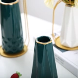Скандинавское украшение для гостиной, креативная глина в форме цветка, брендовое художественное оформление, маленькая вазочка