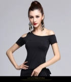 Одежда для кадриль, весенние топы для социальных танцев, одежда для выступлений в латиноамериканских танцах, новая тренировочная одежда для взрослых, женское лето